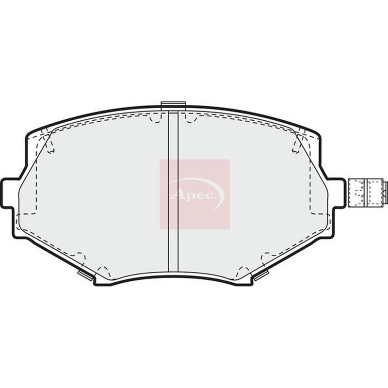 Apec Front Brake Pad Set PAD900