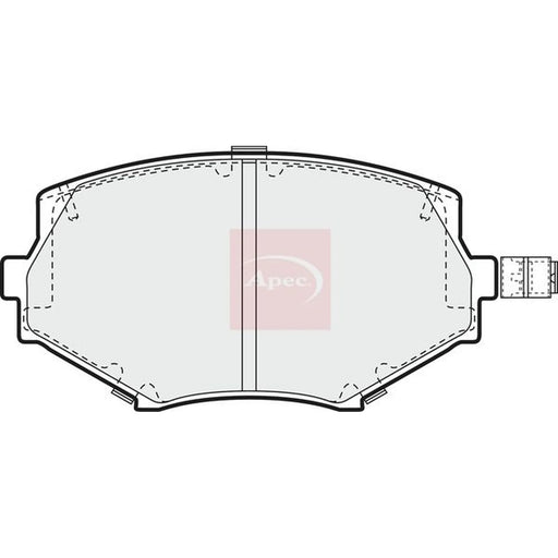 Apec Front Brake Pad Set PAD900