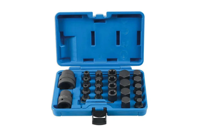 Laser Tools Impact Bit & Socket Set 3/4"D, 1"D 24pc - PL