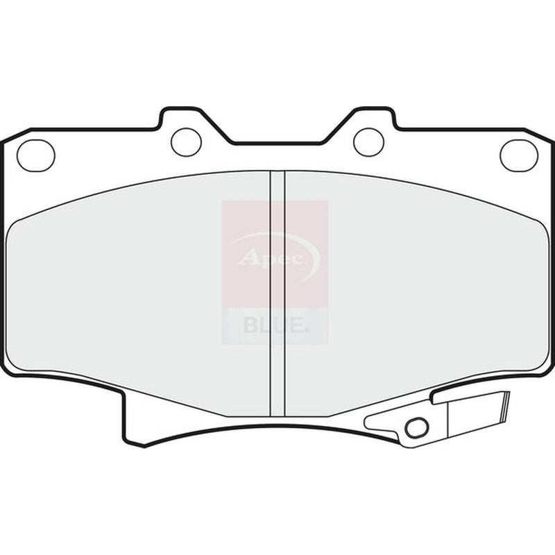 Apec Front Brake Pad Set PD3461