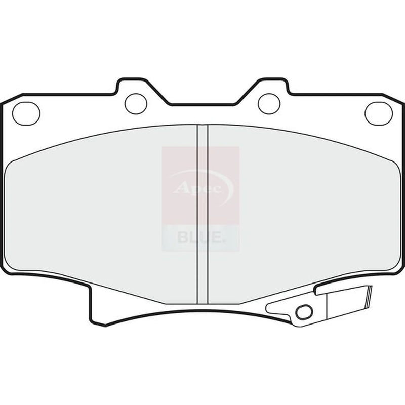 Apec Front Brake Pad Set PD3461