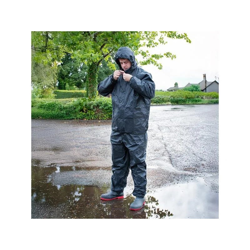 Scan Rain Suit Black - L - SCAWWRSBL