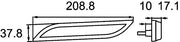 Hella 2PS 013 307-307 Side Marker Light
