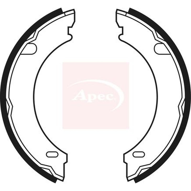Apec Parking Brake Shoe Set SHU548