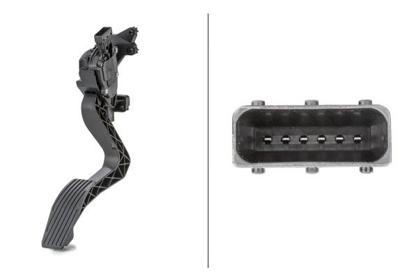 Hella 6PV 010 175-741 Sensor, accelerator pedal position