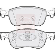 Apec Front Brake Pad Set PAD2207B