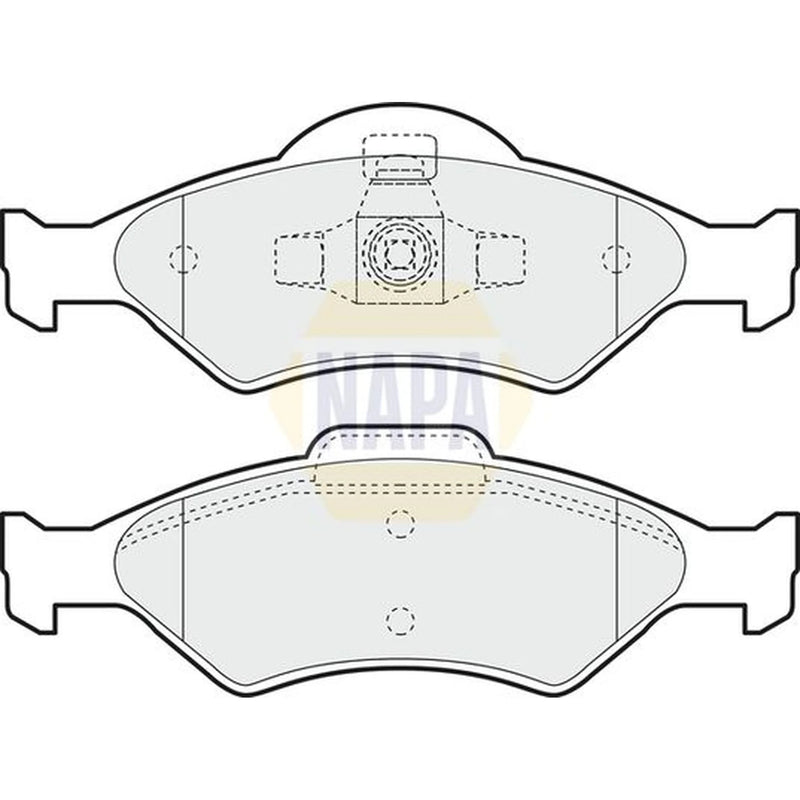 NAPA Front Brake Pad Set NBP1218