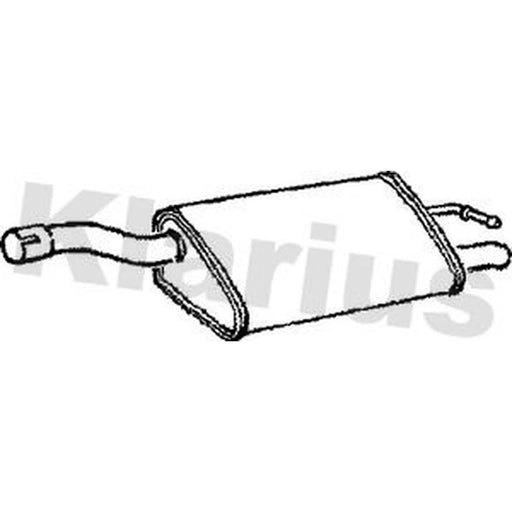 Klarius Box With Tail Pipe Rear FE690V