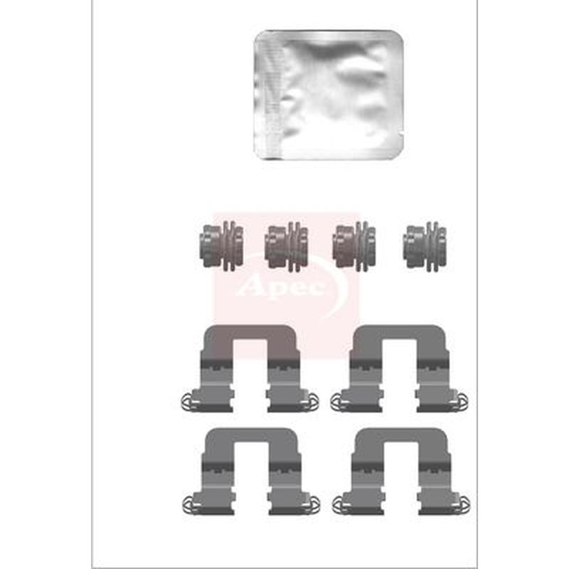 Apec Brake Pad Accessory Fitting Kit Rear KIT1373