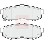 Apec Rear Brake Pad Set PAD1603