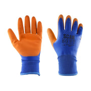 Scan Thermal Waterproof Latex Coated Gloves - L (Size 9) - W2101