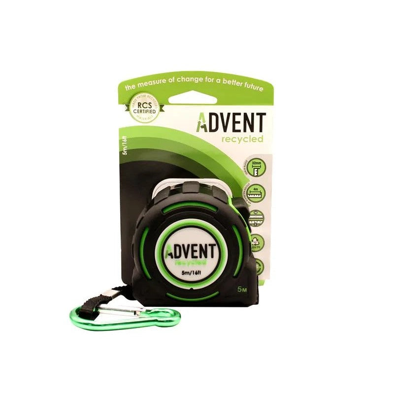 Advent Recycled Tape Measure 5m/16ft (32mm Width) - RTM5032