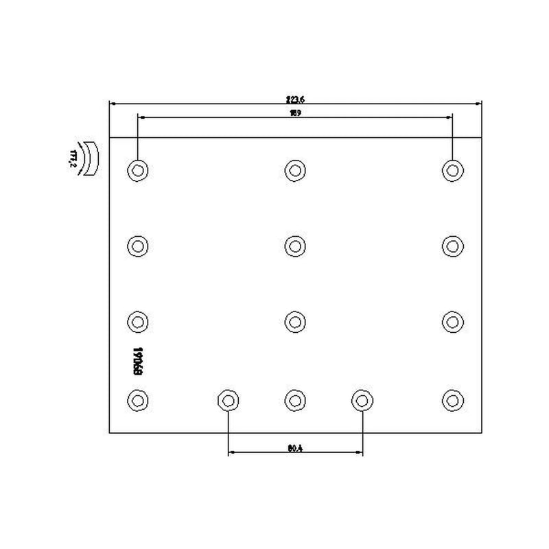 DON Don Cv Brake Lining Set VL892S7115