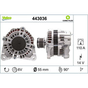 Valeo Car Alternator 12V 443036