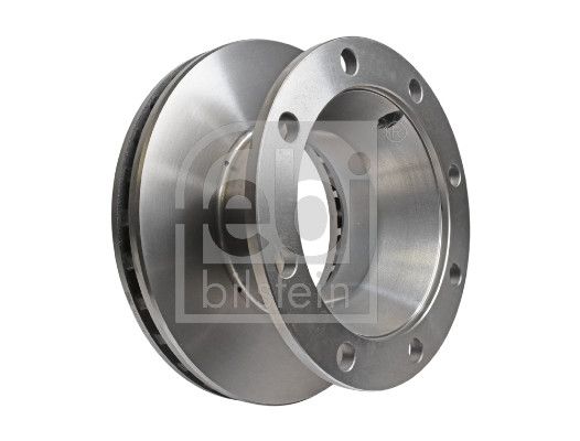 Febi 2 x Brake Disc Set Internally Vented Rear