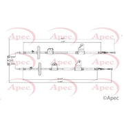 Apec Handbrake Cable Left Rear CAB1786