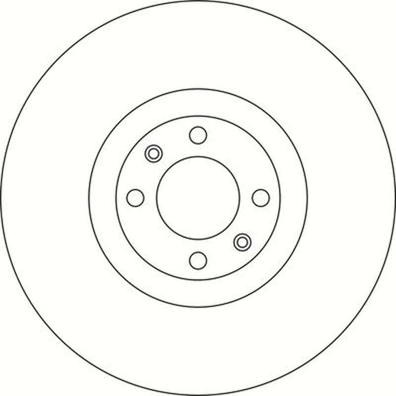 Abtex 2 x Vented Front Brake Discs BD1874V