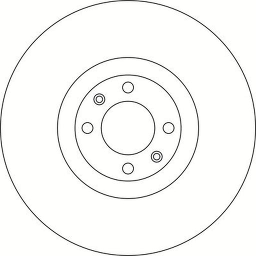 Abtex 2 x Vented Front Brake Discs BD1874V