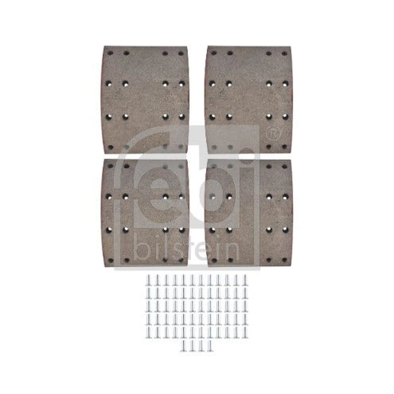 Febi Drum Brake Lining Set 413mm Drum 181228
