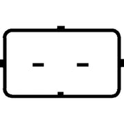 Hella Reverse Light Switch Connectors 6ZF 007 673-001