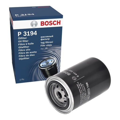 Genuine Bosch Car Oil Filter P3194 Fits Rover 800 825 - 2.5 - 90-99 0451203194 Bosch  - Town Parts