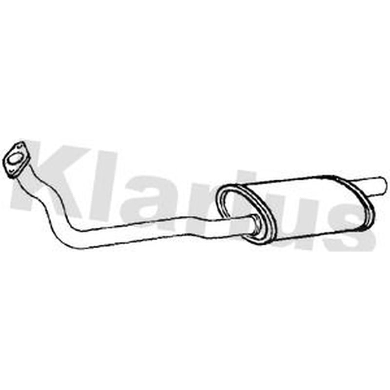 Klarius Box With Front Pipe Front CN553D