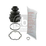 Febi Drive Shaft Bellow Kit transmission sided Rubb 08018