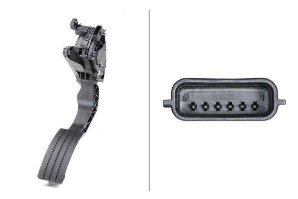 Hella 6PV 009 978-711 Sensor, accelerator pedal position