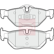 Apec Rear Brake Pad Set PAD1447