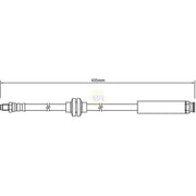 NAPA Brake Hydraulic Hose Line Front NBH1270