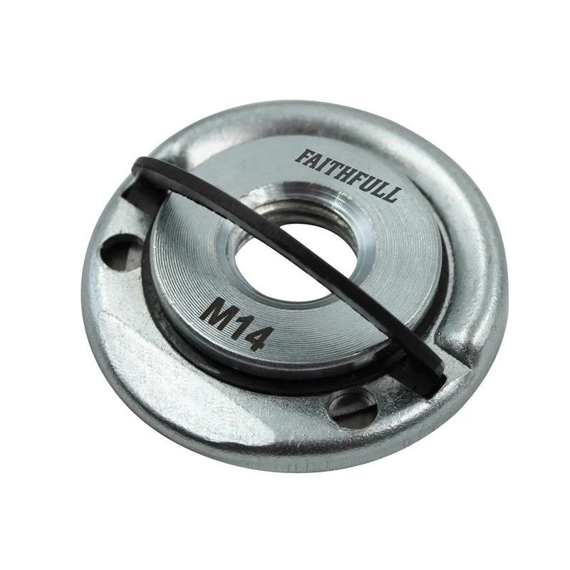 Faithfull Fixtec Quick-Change Angle Grinder Locking Nut M14 - FAIAGFNM14