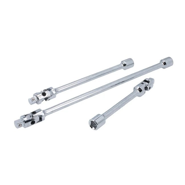 Laser Tools Universal Joint Extension Set Spring Loaded d 3pc 1-3