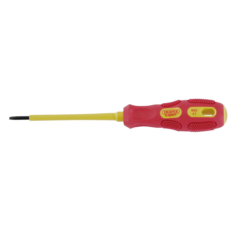 Draper Expert VDE Approved Insulated Screwdriver 2.5x75mm
