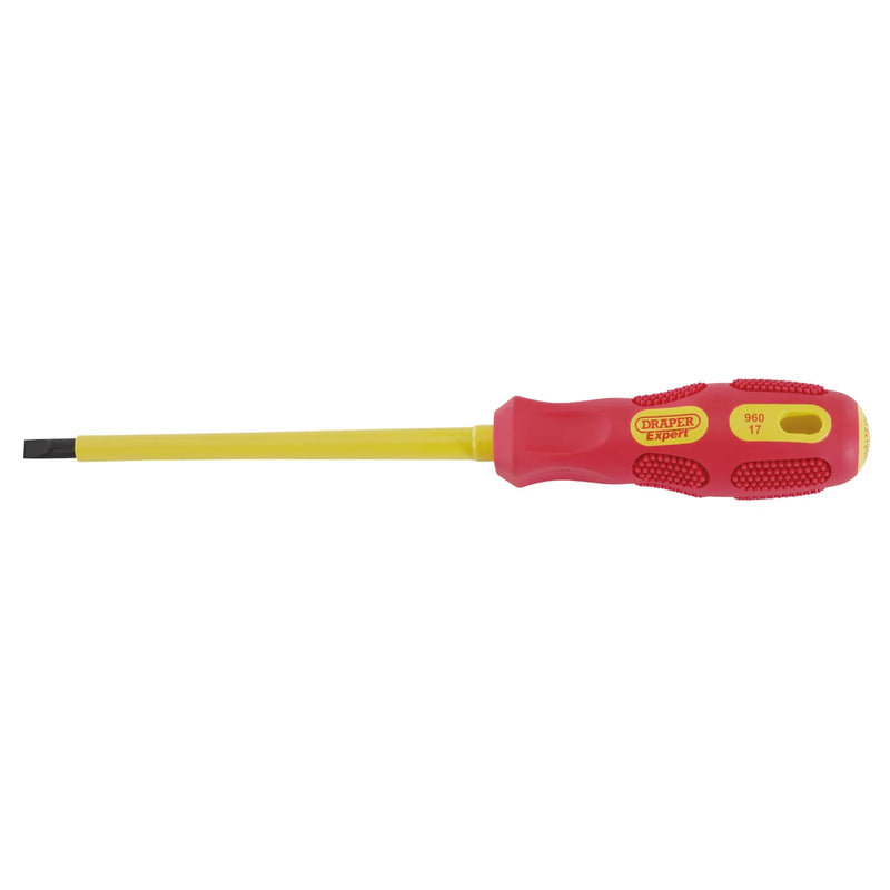 Draper Expert VDE Insulated Screwdriver 5.5 x 125mm