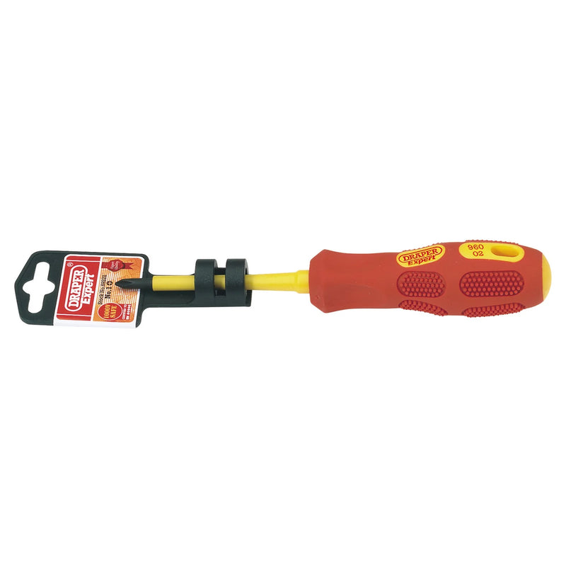 Draper Expert Cross Slot Screwdriver VDE Approved Insulated
