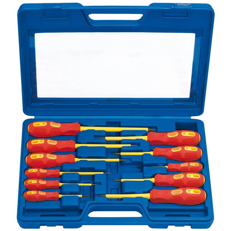 Draper Expert Screwdriver Set 11 Piece VDE Approved Insulated