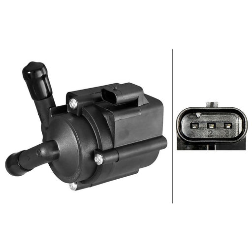 Hella Auxiliary Coolant Water Pump 8TW 358 304-741