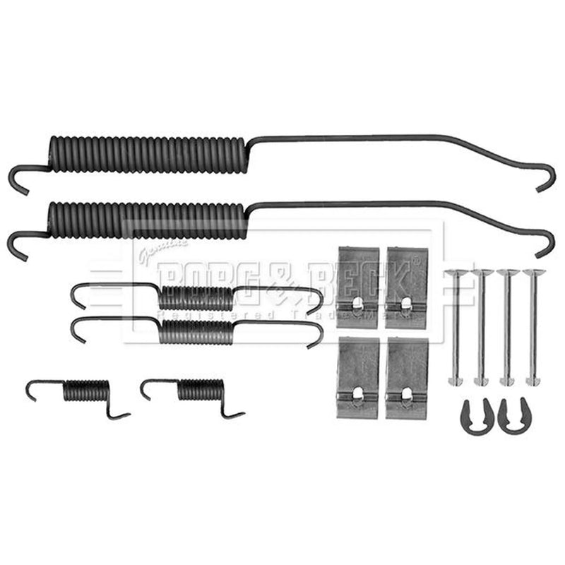 Borg & Beck Brake Shoe Accessory Kit Rear BBK6338