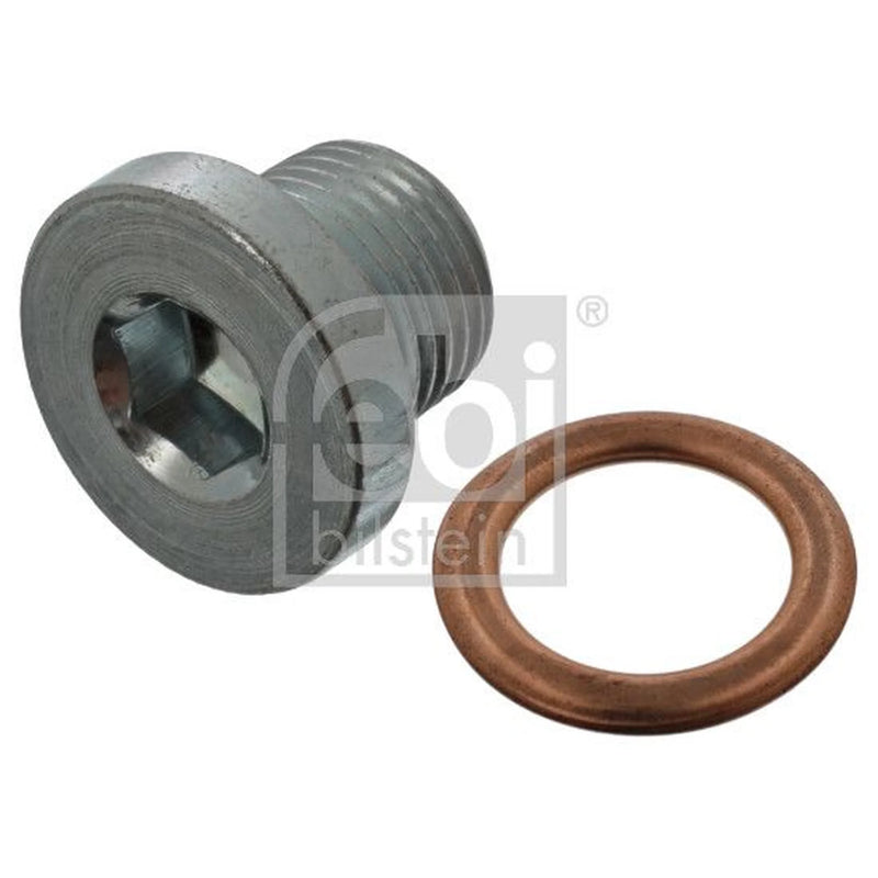 Febi Oil Sump Screw Plug Steel 45618