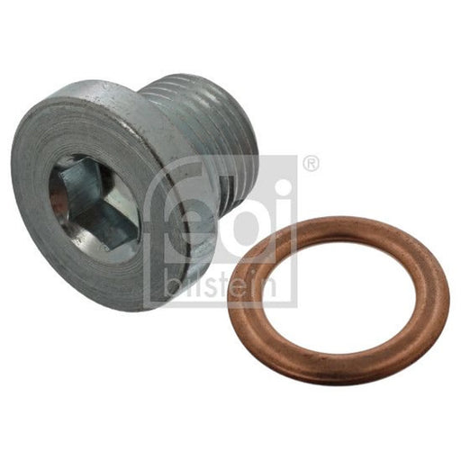 Febi Oil Sump Screw Plug Steel 45618
