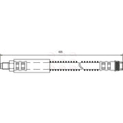 Apec Brake Hydraulic Hose Line Rear HOS3378