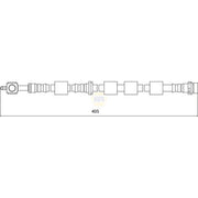 NAPA Brake Hydraulic Hose Line Front Left NBH1161