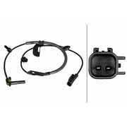 Hella ABS Wheel Speed Sensor Front 6PU 358 217-601