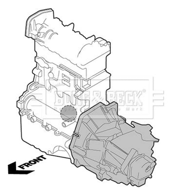 Borg & Beck Engine Mount Mounting BEM4442