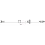 Apec Brake Hydraulic Hose Line Front HOS3612