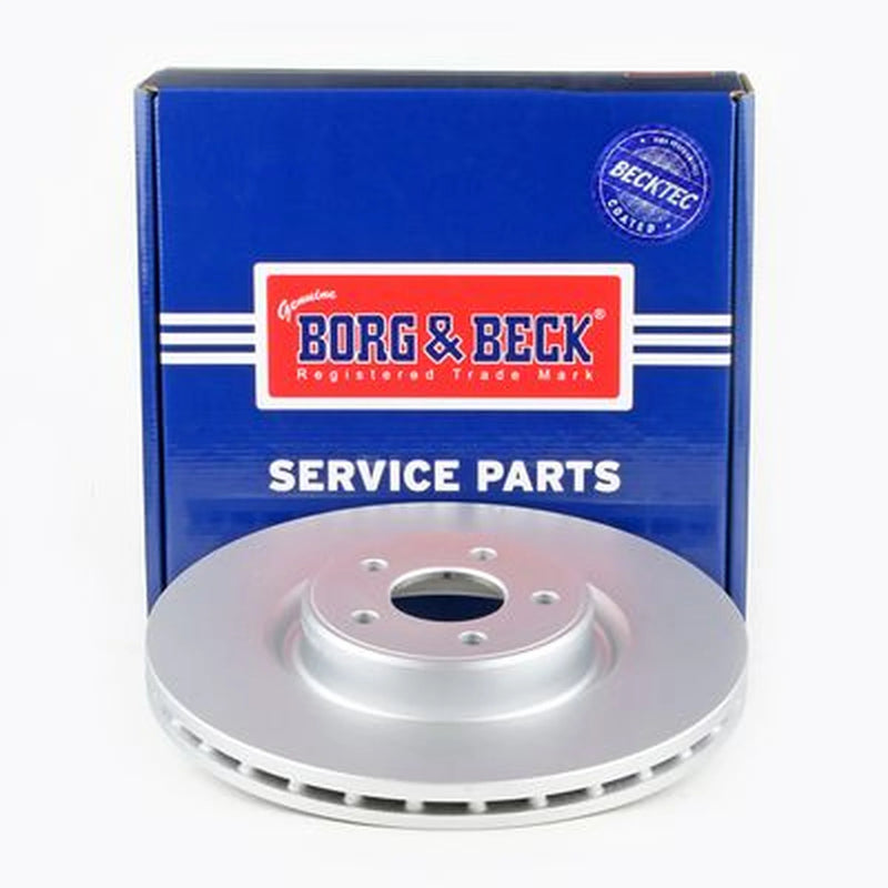Borg & Beck 2 x Vented Front Brake Discs BBD6265S