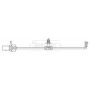 Borg & Beck Brake Pad Wear Sensor Rear BWL3177
