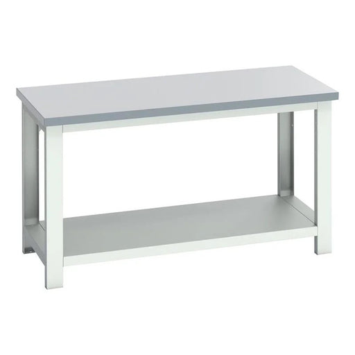 Bott Cubio Bench with Shelf, Laminate Top 1500 x 750mm - 41003669.16V