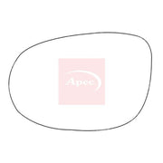 Apec Exterior Wing Mirror Glass Left AMS2645