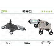 Valeo Front/Rear Wiper Motor Rear 579602